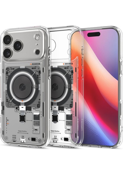 iPhone 17 Pro Max ile uyumlu ince MagSafe Kılıf Ultra Hybrid Sararma Karşıtı DuraClear™ Hava Kanalı Teknolojisi™ Askeri Sınıf Koruma MagFit Neo One Tasarım Kapak - ACS10043 fiyatları
