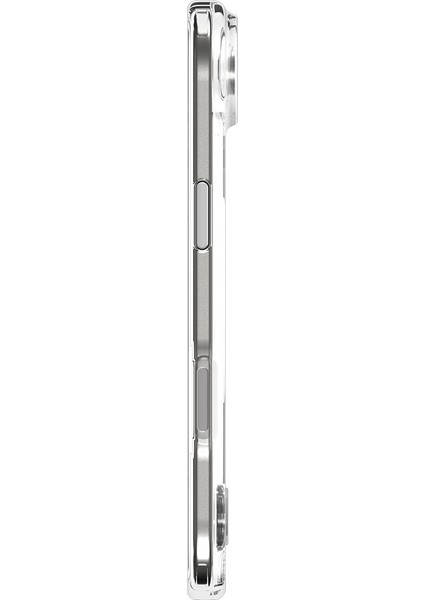 iPhone Air ile uyumlu ince MagSafe Kılıf Ultra Hybrid S Metal Stand'lı Sararma Karşıtı DuraClear™ Hava Kanalı Teknolojisi™ Askeri Sınıf Koruma MagFit Clear White Şeffaf Kapak - ACS09926 fırsatları