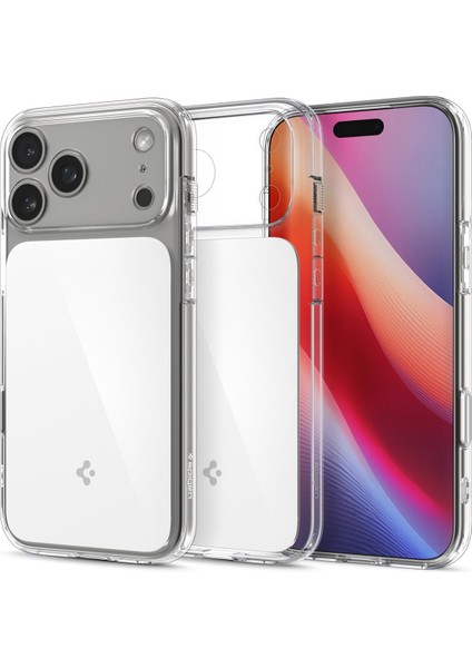 iPhone 17 Pro ile uyumlu ince MagSafe Kılıf Ultra Hybrid T Force Kamera Butonu Sararma Karşıtı DuraClear™ Hava Kanalı Teknolojisi Askeri Sınıf Koruma Glossy Orange White Parlak Kapak - ACS10077 fiyatları
