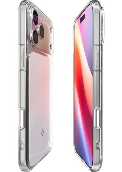 iPhone 17 Pro ile uyumlu ince MagSafe Kılıf Ultra Hybrid T Force Kamera Butonu Sararma Karşıtı DuraClear™ Hava Kanalı Teknolojisi Askeri Sınıf Koruma Glossy Orange White Parlak Kapak - ACS10077 fırsatları