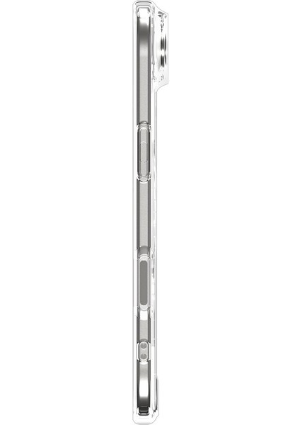 iPhone Air ile uyumlu ince MagSafe Kılıf Ultra Hybrid Sararma Karşıtı DuraClear™ Hava Kanalı Teknolojisi™ Askeri Sınıf Koruma MagFit Zero One White Tasarım Kapak - ACS10056 fırsatları