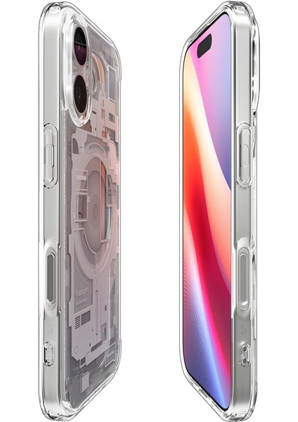 iPhone 17 ile Uyumlu ince MagSafe Kılıf Ultra Hybrid Sararma Karşıtı DuraClear™ Hava Kanalı Teknolojisi™ Askeri Sınıf Koruma MagFit Zero One White Tasarım Kapak - ACS10087 indirimleri