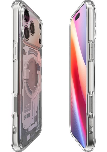 iPhone 17 Pro ile uyumlu ince MagSafe Kılıf Ultra Hybrid Sararma Karşıtı DuraClear™ Hava Kanalı Teknolojisi™ Askeri Sınıf Koruma MagFit Zero One White Tasarım Kapak - ACS10071 indirimleri