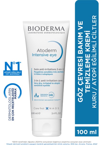 Göz Bakım Kremi - Nemlendirici ve Makyaj Temizleyici 100 ml