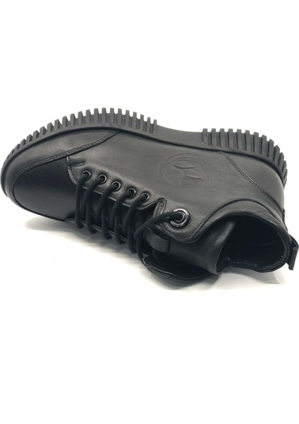 Rtew Hakiki Deri Düz Kaymaz Taban Ortopedik Kadın Bot indirimleri