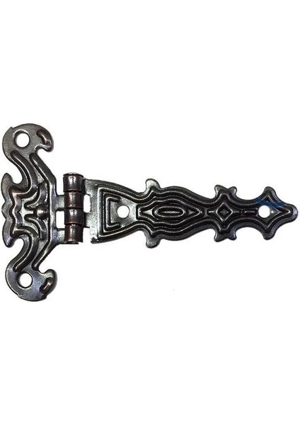 Dekoratif, Sac Tek Kuyruklu Menteşe - 40X68 Mm, Küçük, Eskitme, 1 Adet