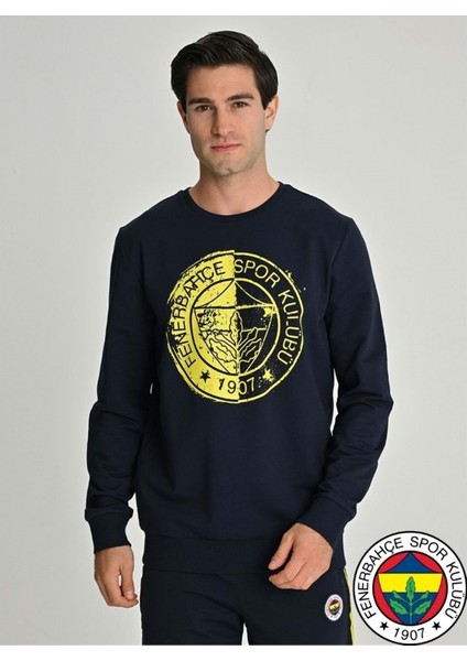 S.k. 25/26 Sezon Tribün Tek Renk Logolu Erkek Sweatshirt