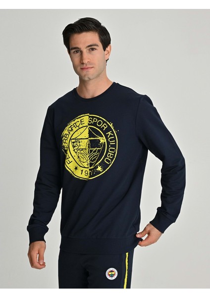 S.k. 25/26 Sezon Tribün Tek Renk Logolu Erkek Sweatshirt modelleri