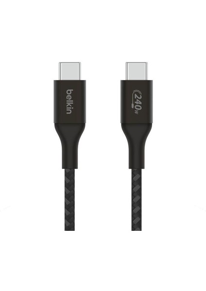 Boostcharge Örgülü Usb-C Uyumlu Hızlı Şarj Kablosu 240W Siyah 1 Metre modelleri