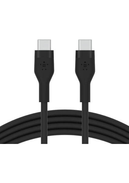 Boostcharge Siyah Flex Silikon USB Tip C - C Kablo fiyatları