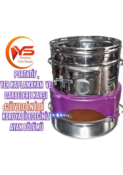 YARAMIŞ Güveç Mangal Toprak Tandır Gözleme Yufka Saçlı Oluklu Izgaralı Çaydanlık Tencere Aparatlı Güveçli Çömlek Mangal