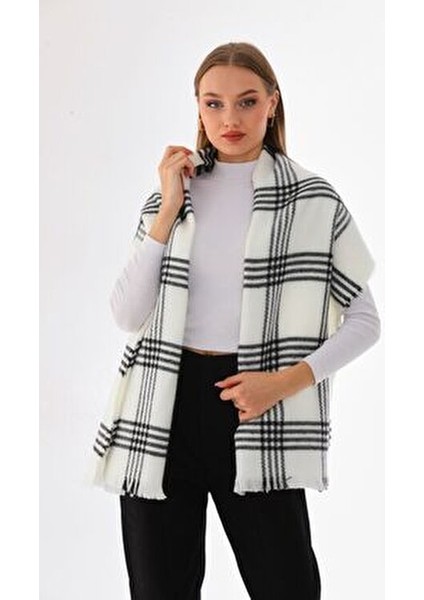 Kadın Yumuşak Dokulu Ekose Atkı fiyatları