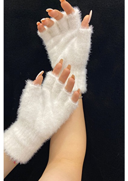 Peluş Kesik Parmak Eldiven modelleri