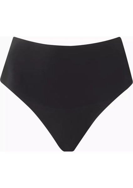 Smoothing Intimates Yüksek Bel Tanga, Pürüzsüz ve Dikişsiz, Siena Renk