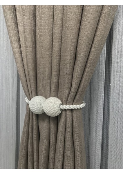 Mıknatıslı Ip Sarım Perde Mandalı Krem Perde Tokası Perde Aksesuarı fiyatları
