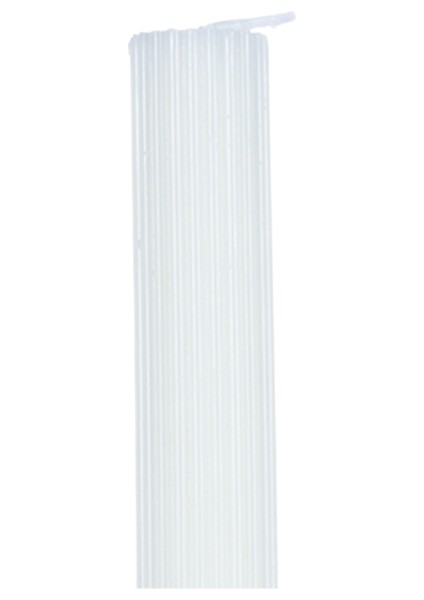 Dikey Cizgili Krem Kalem Mum 27CM fiyatları