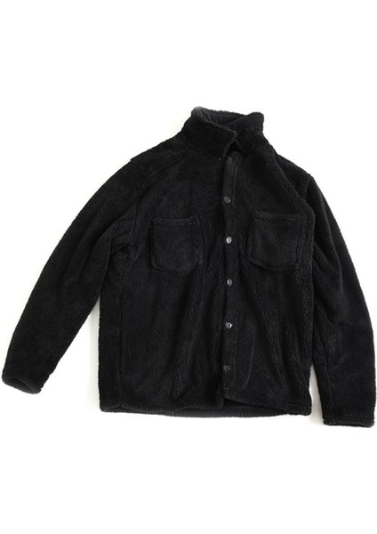 Kadın Slimfit Peluş, Polar, Düğmeli, Teddy Gömlek Yaka, Cepli, Sıcak Tutucu Yumuşak Kışlık Ceket modelleri