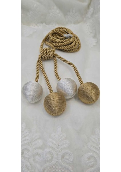 -Perde Aksesuarı Saten 4 Top Brocol fiyatları