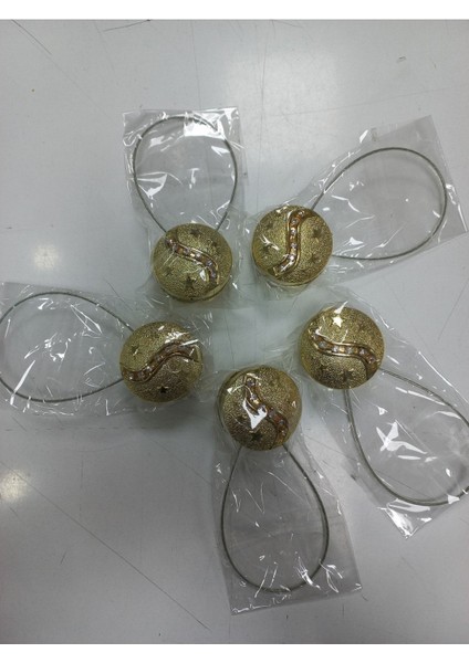 Mıknatıslı Perde Mandalı 5li Paket Sarı Renk fiyatları