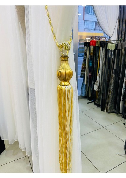 Lüx Fon Veya Tül Perde Bağlama Aparatı Kornişe Takmatik Tek Adet Ipli Tavan Perde Aksesuarı fiyatları