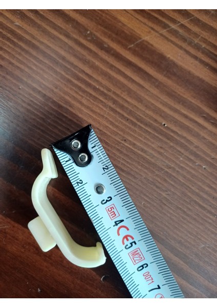 Stor Zebra Perde Pratik Kornişe Takma Aparatı 20 Adet (Dar Kasa - 3,5.cm)