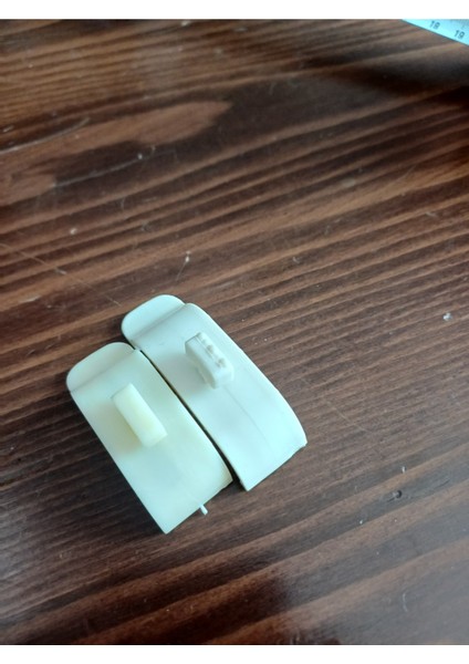 Stor Zebra Perde Pratik Kornişe Takma Aparatı 20 Adet (Dar Kasa - 3,5.cm) modelleri