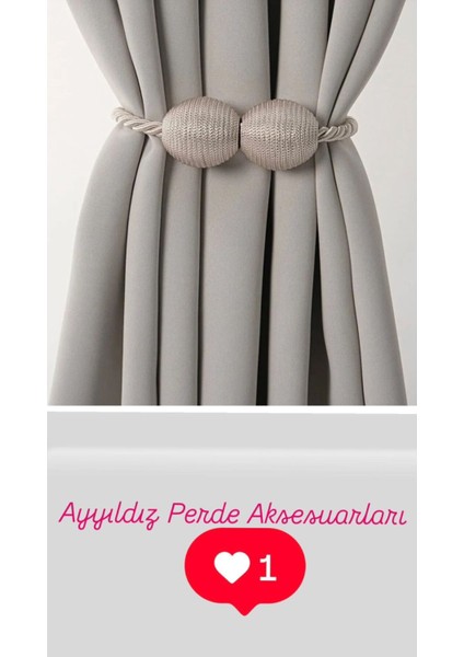 Mıknatıslı Perde Toplayıcı Aksesuar Nohut