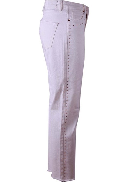 Beyaz Kadın Jean Pantolon 7977 fiyatları