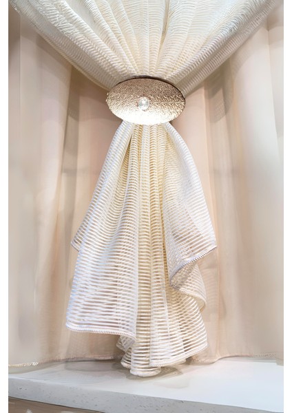 Mıknatıslı Perde Tokası Krem Perde Tokası 2 Adet fiyatları