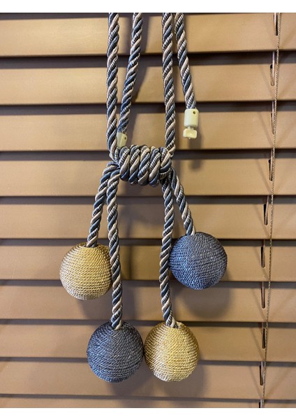 Umay'ın Renkler Atölyesinden Tavan Broçöl , Top Perde Aksesuarı , Tavan Bağlama , 1 Adet 4 Top