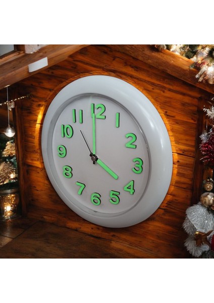 Fosforlu Duvar Saati Çap 25 cm Karanlıkta Parlayan Fosforlu Şimşek Küpe Seti fiyatları