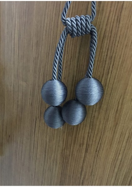 Fon&kruvaze Perde Bağlama Aparatı Gri Tek Adet fiyatları