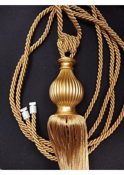 Fon Perde Tavan Bağlama Püsküllü Braçol 1 Adet