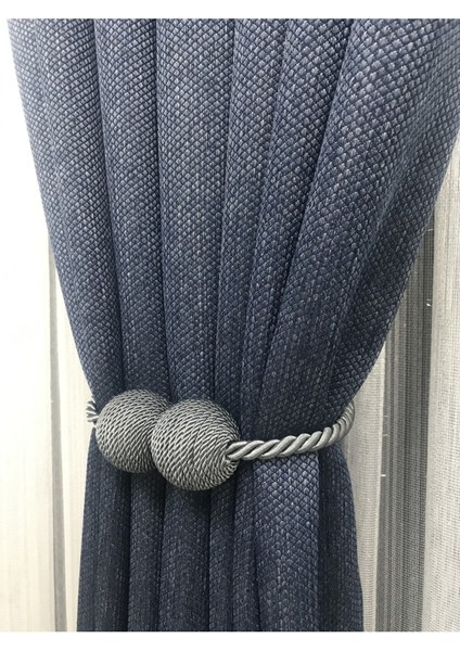 Mıknatıslı Ip Sarım Perde Mandalı Koyu Gri Perde Tokası Perde Aksesuarı fiyatları