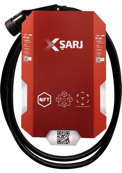 Ac 22KW Duvar Tipi Elektrikli Araç Şarj Istasyonu