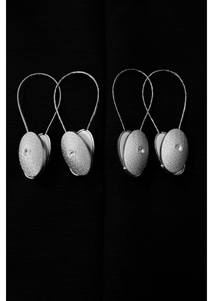 4 Adet Mıknatıslı Perde Mandalı