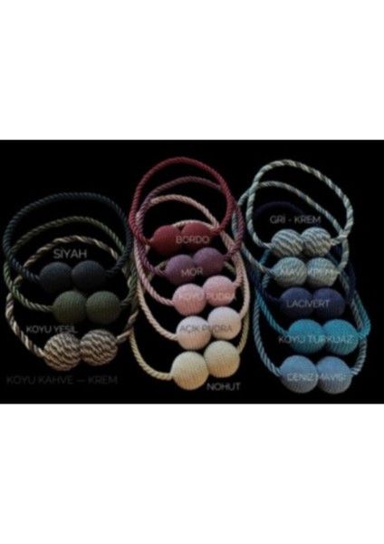 Mıknatıslı Perde Mandalı Tokası modelleri