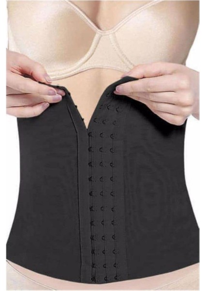 Elite Life Kadın Beyaz Agraflı Bel Korse Sıkılaştırıcı Korse 886