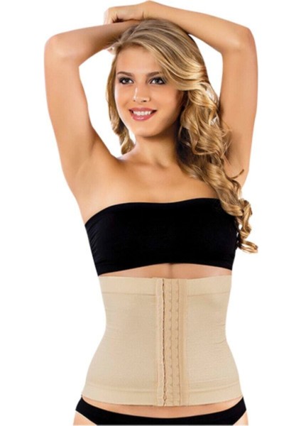 Unisex 1 Beden Küçülten Ten Agraflı Bel Korse Sıkılaştırıcı Dikişsiz fiyatları