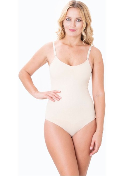 1 Beden Incelten 2li Paket Sıkılaştırıcı Toparlayıcı Zıbın Korse Ten Renk