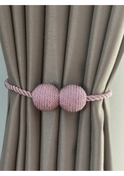 Pembe Mıknatıslı Perde Tokası fiyatları