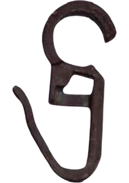 Perde Aksesuarları Plastik Rustik Klipsi 100 Adet