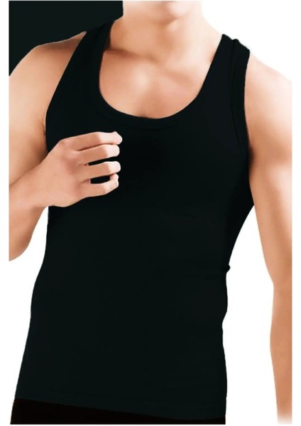 Erkek Siyah Atlet Korse