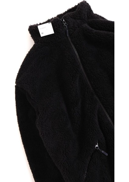 Kadın Oversize Peluş, Polar, Fermuarlı, Teddy Dik Yaka, Sıcak Tutucu Yumuşak Kışlık Ceket indirimleri
