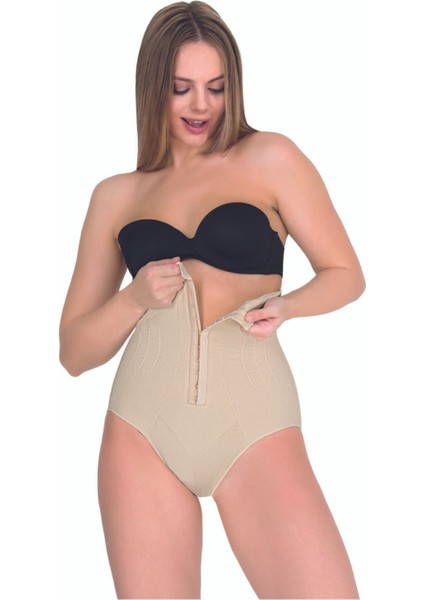 Kadın Yüksek Bel Slip Korse 1 Beden Incelme Garantili