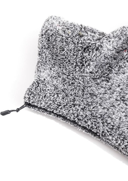 Kadın Oversize Peluş, Polar, Fermuarlı, Teddy Dik Yaka, Sıcak Tutucu Yumuşak Kışlık Ceket