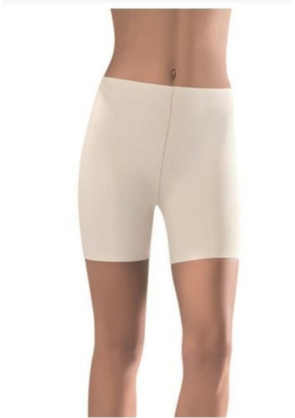 Kadın Ten Lazer Kesim Yüksek Bel Paçalı Korse