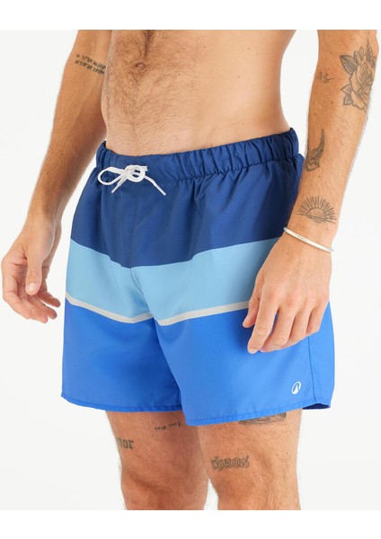 Olaian Erkek Kısa 15" Deniz Şortu - Mavi - Strıppy 100 fiyatları