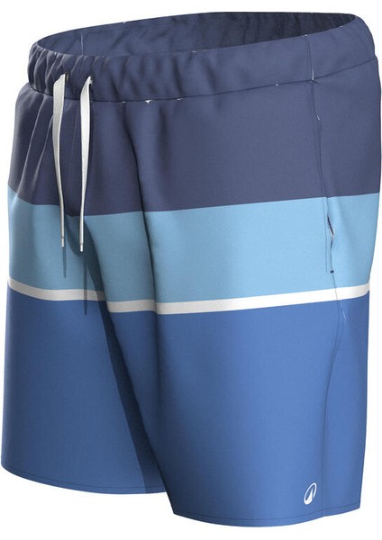 Olaian Erkek Kısa 15" Deniz Şortu - Mavi - Strıppy 100