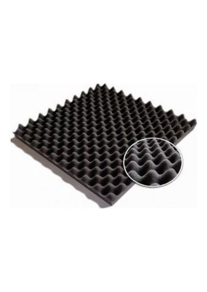 Karavan Viyollü Akustik Sünger 3,5 cm Kalınlık 1x1 Metre Dns 50